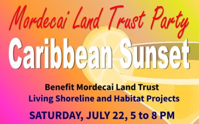 Caribbean Sunset Fundraiser: Supporting Mordecai Land Trust’s Conservation Projects